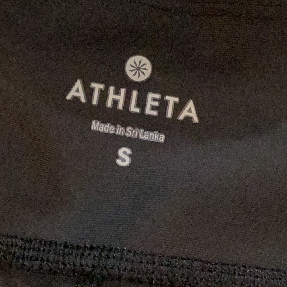 Athleta Crocodile Stealth TruCool Capri Leggings Small - Picture 13 of 16